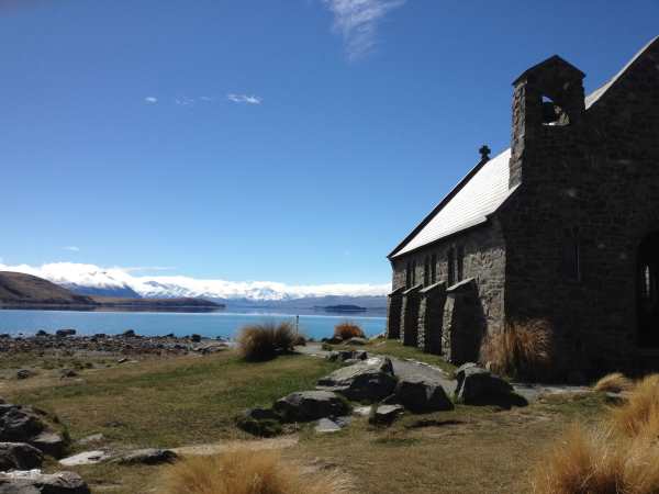 Church of the Good Shepherd beside Lake Tekapo