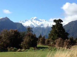 Mount Cook from Matheson's Cafe